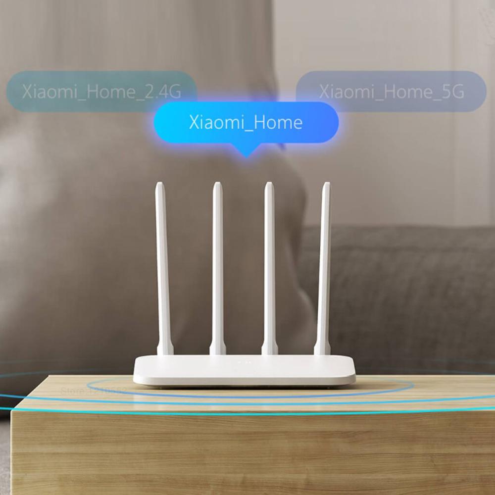 Xiaomi Mi Router 4A Wireless WiFi 2.4GHz 5.0GHz Dual Band 1167Mbps WiFi Repeater 4 Antennas Through-wall  Network Extender